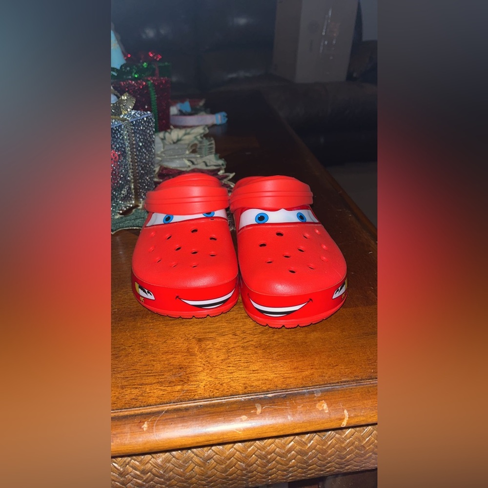 Limited edition Lighting McQueen Crocs